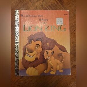 Disney's The Lion King (Little Golden Book) - Hardcover - VERY GOOD